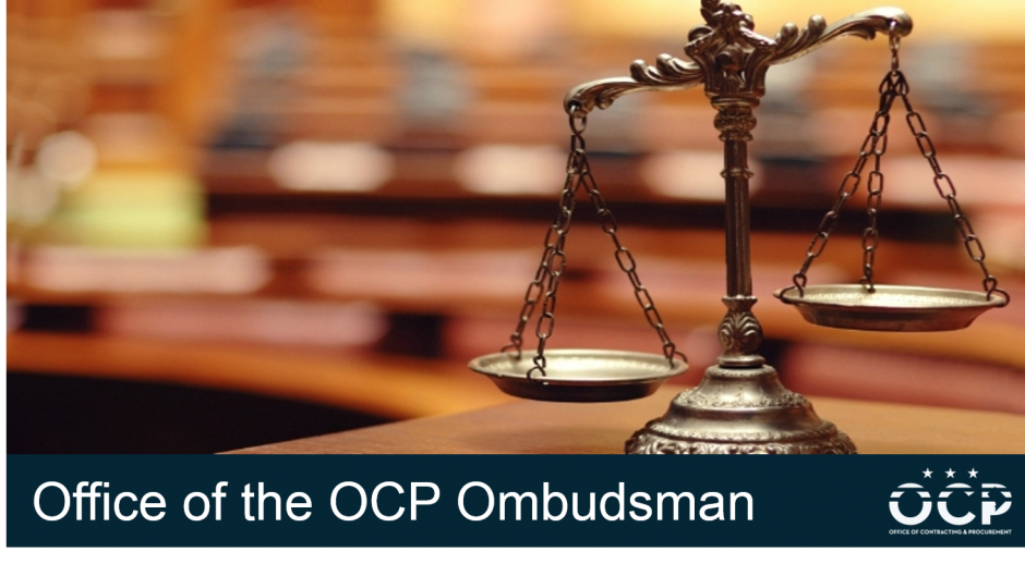 Office of the OCP Ombudsman Main Graphic
